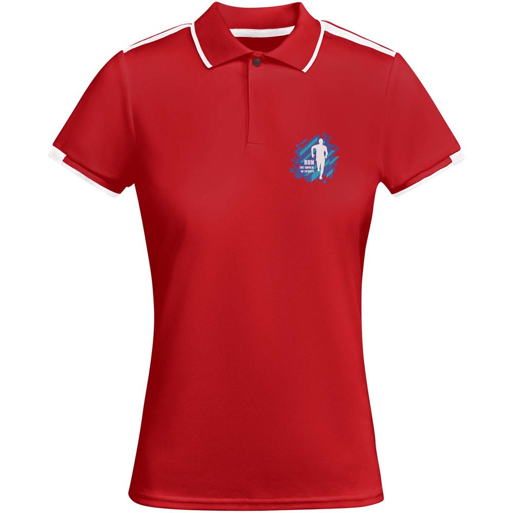 Tamil 150 g/m² sportpolo met korte mouwen voor dames