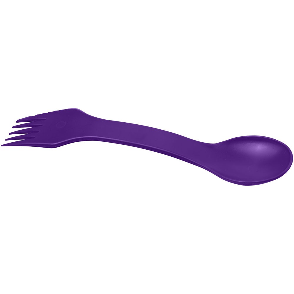 Epsy 3-in-1 lepel, vork en mes - voor bedrijven en relatiegeschenken - Paars