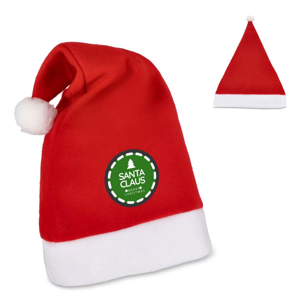 Flanellen kerstmuts - voor bedrijven en relatiegeschenken