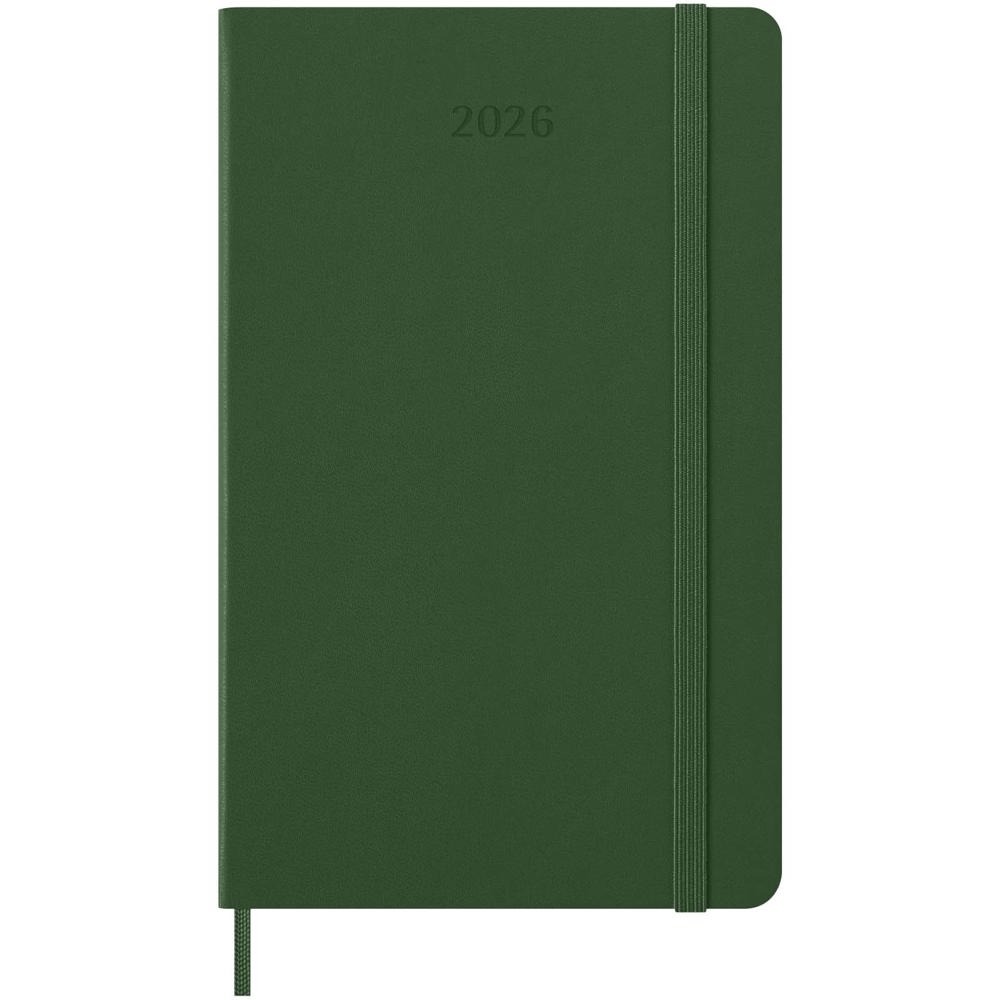 Moleskine dag-agenda voor 12 maanden met harde kaft