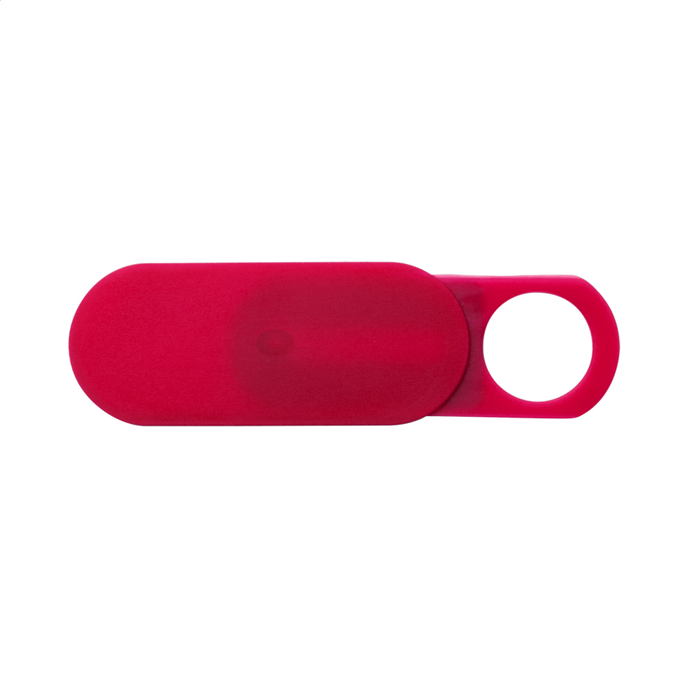 Hideo - webcam blocker - voor bedrijven en relatiegeschenken - Rood