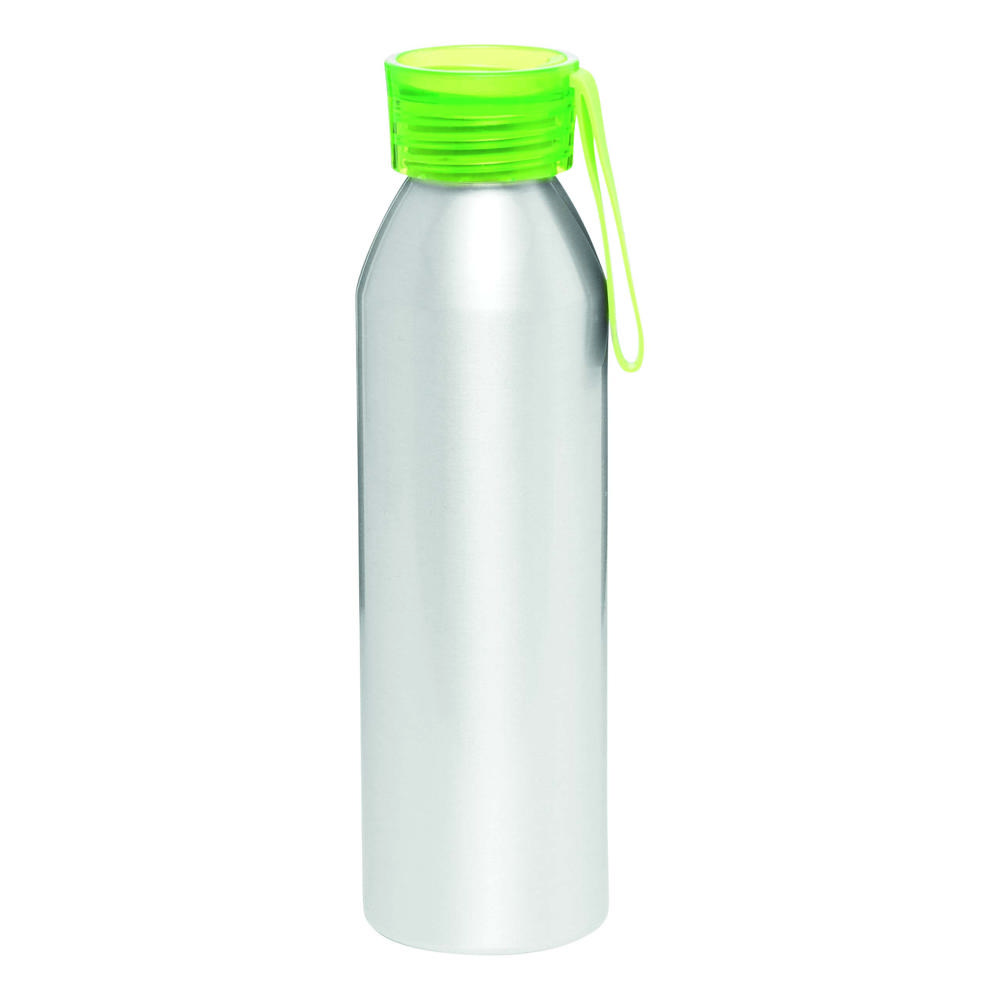 COLOURED - Aluminium drinkfles - met logo of onbedrukt bestellen - Appelgroen
