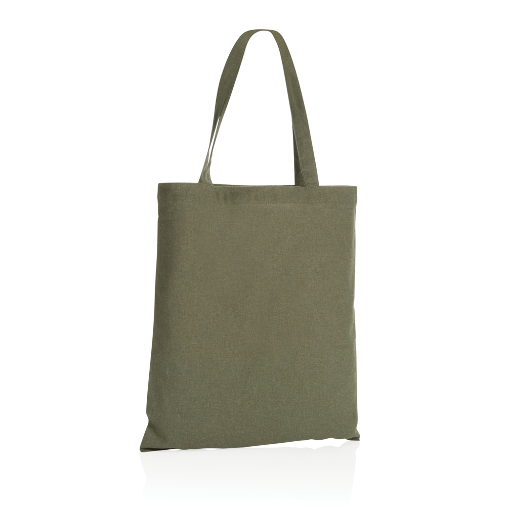 Impact AWARE™ gerecycled katoenen draagtas 145gsm