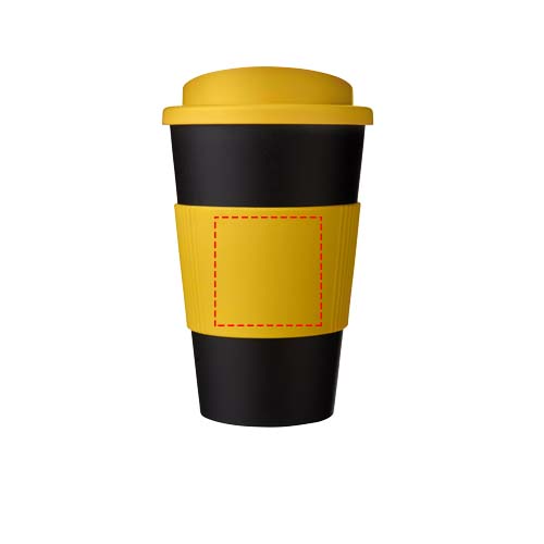 Americano® geïsoleerde beker van 350 ml met handgreep