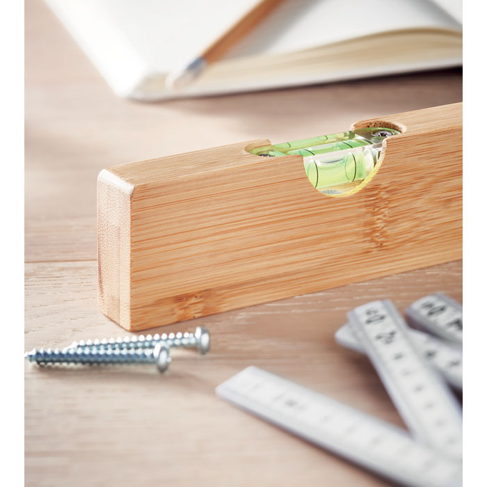 SPIREN - Waterpas met flesopener - voor bedrijven en relatiegeschenken