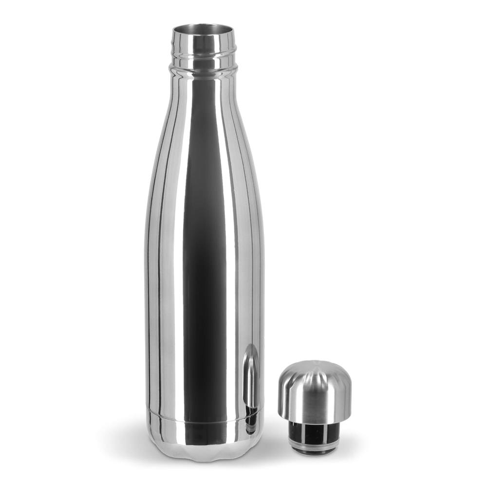 Sagaform Nils stalen fles Chroom 500 ml