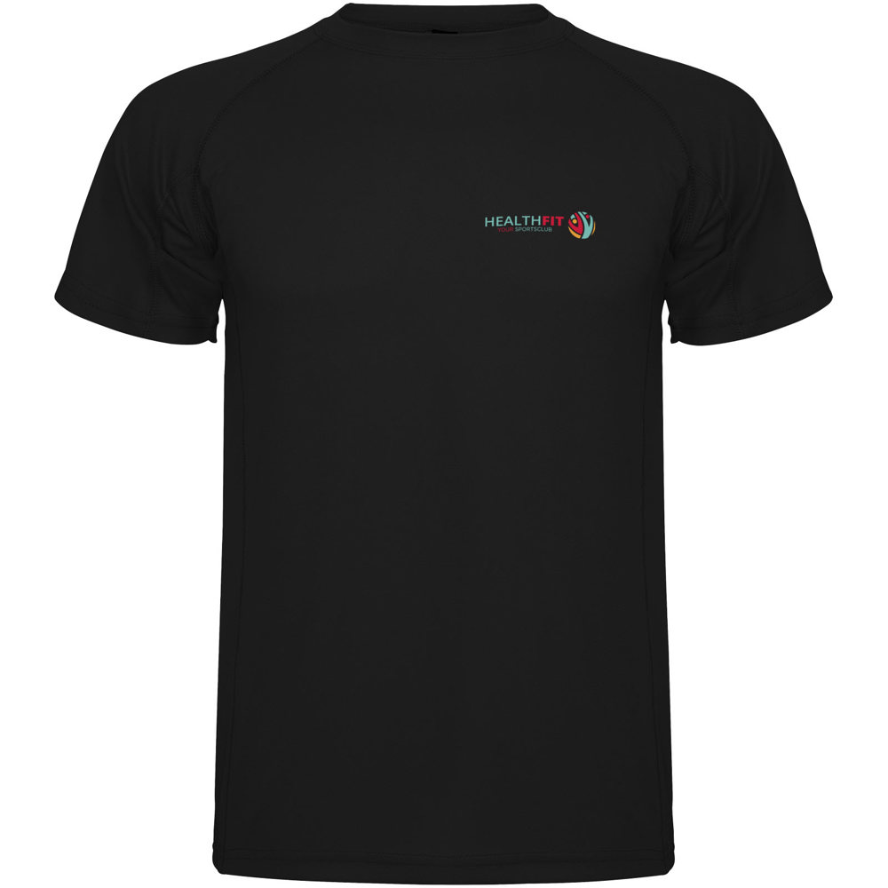Montecarlo 150 g/m² sportshirt met korte mouwen voor kinderen