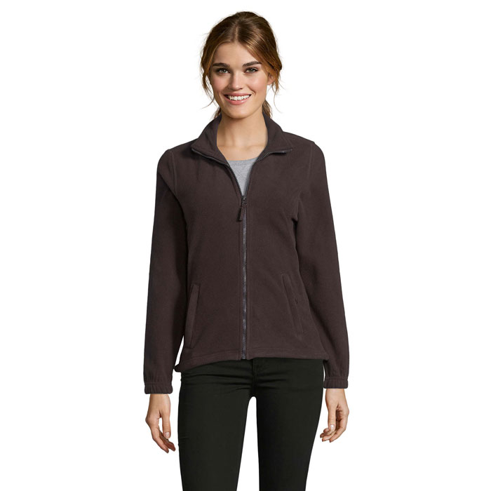 NORTH WOMEN - NORTH WOMEN Fleece 300g - bedrukt of onbedrukt verkrijgbaar - Pure Chocolade