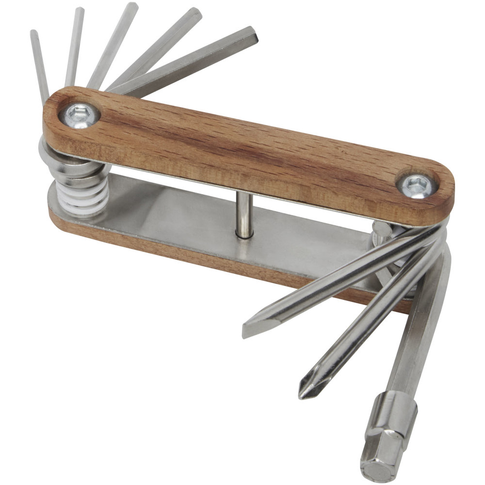 Fixie houten multitool voor fietsen met 8 functies - kopen of bedrukken