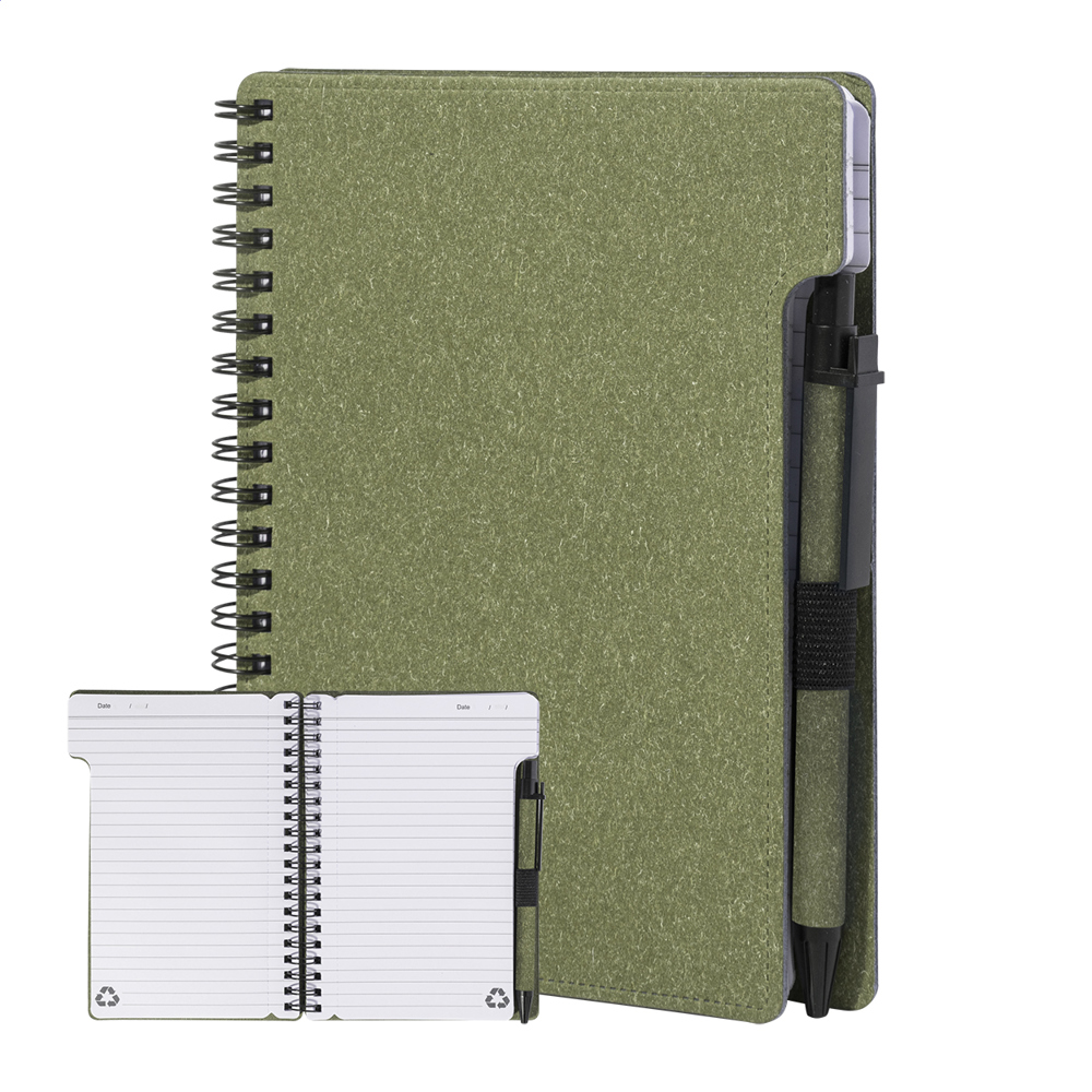Balsamea - notebook - met logo of onbedrukt bestellen - groen
