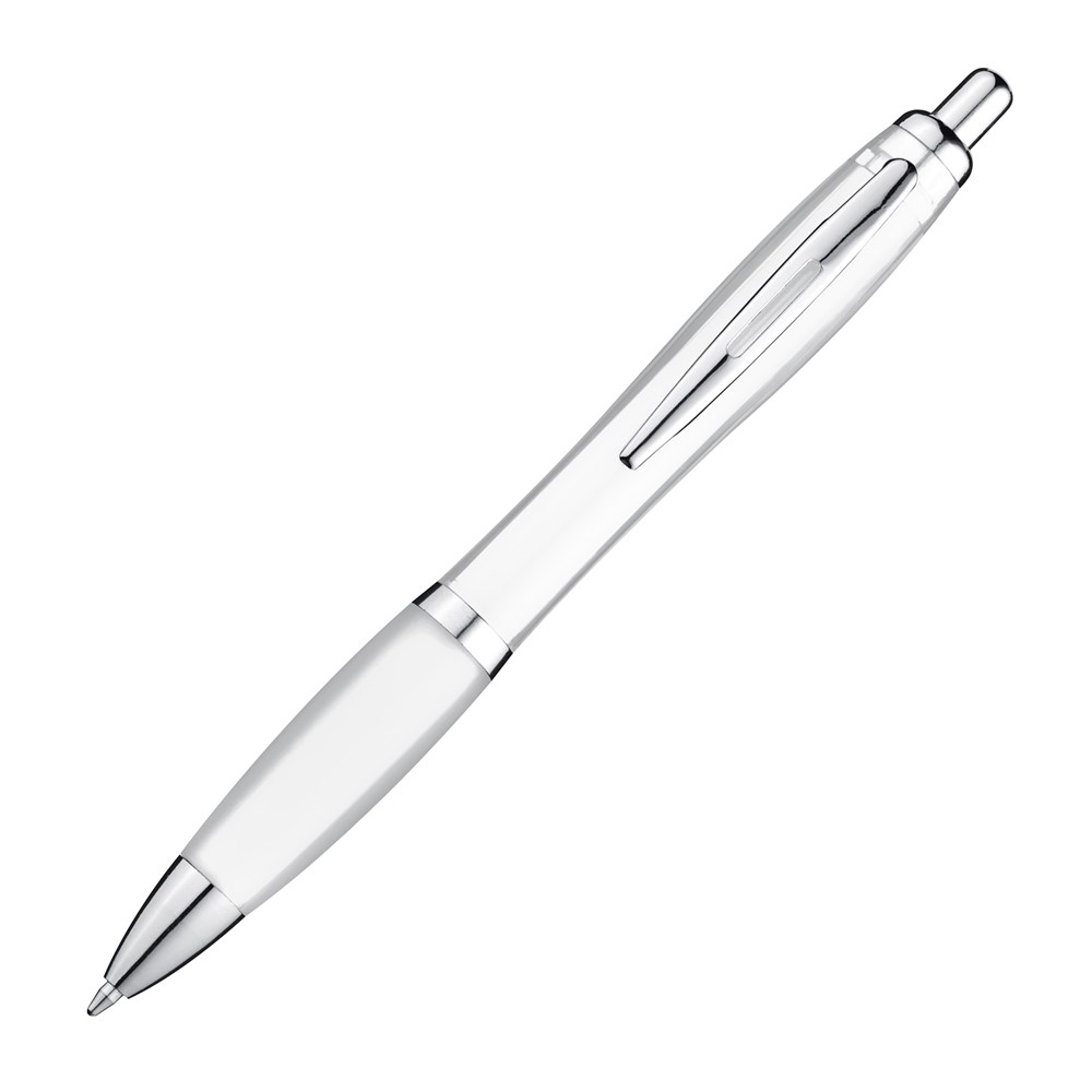 Pen met zilveren metalen clip