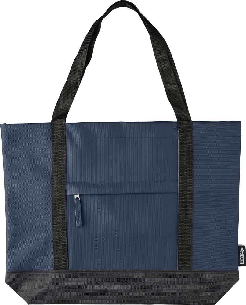 rPET polyester (600D) draagtas Lumi - voor bedrijven en relatiegeschenken - blauw