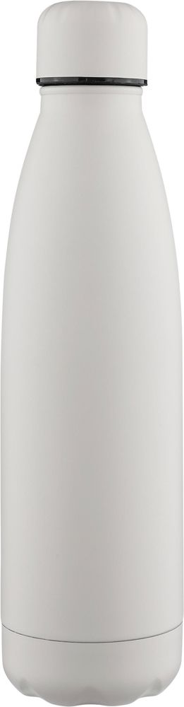 Gerecyclede dubbelwandige drinkfles 500 ml Sunny - Wit