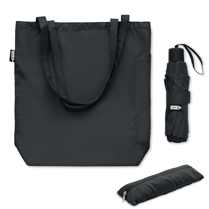 SEATTLE - 21 inch RPET paraplu set - met logo of onbedrukt bestellen