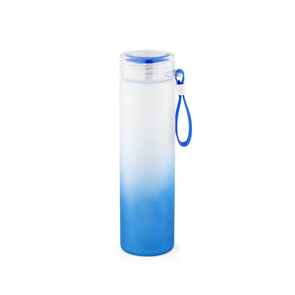 WILLIAMS. Fles van borosilicaatglas en dop van AS 470 ml - kopen of bedrukken - Royal Blauw