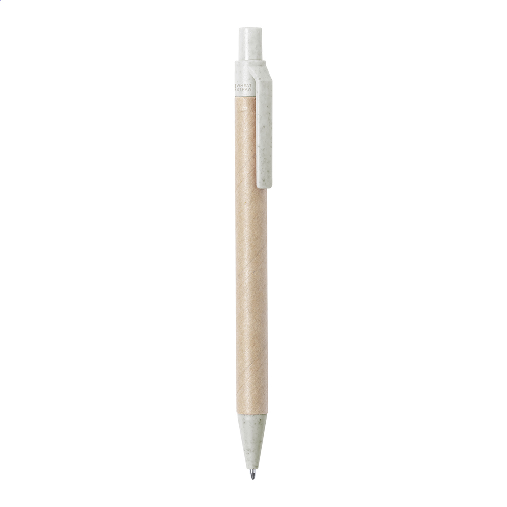 Wepel - balpen - met logo of onbedrukt bestellen - beige/natuurlijk