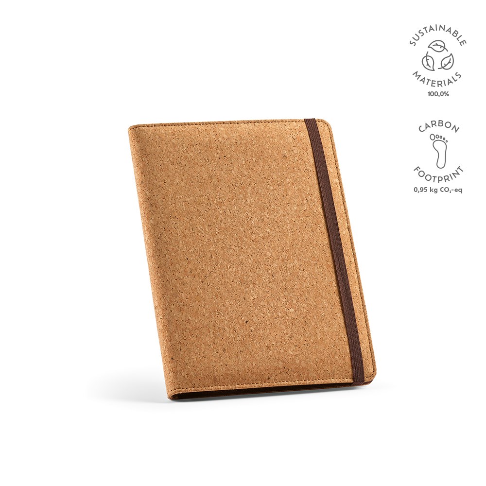 Kafka A5 map kurk 70 gsm - Natuurlijk - met logo of onbedrukt bestellen