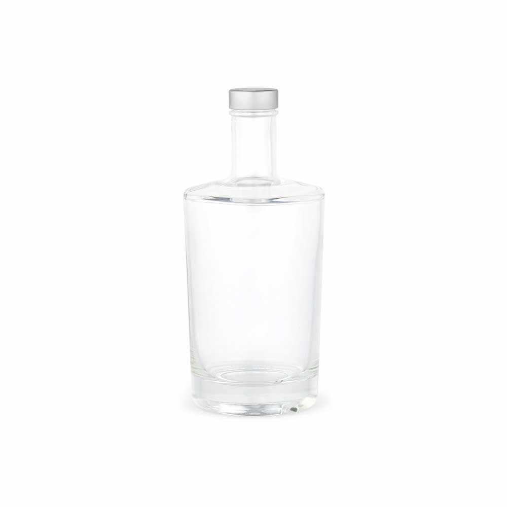 Adige 500 Glass Bottle 560ml. Silver lid