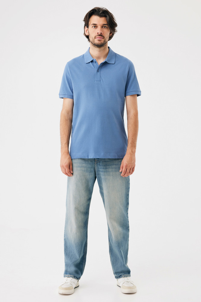 IQONIQ Yosemite gerecycled katoen pique polo