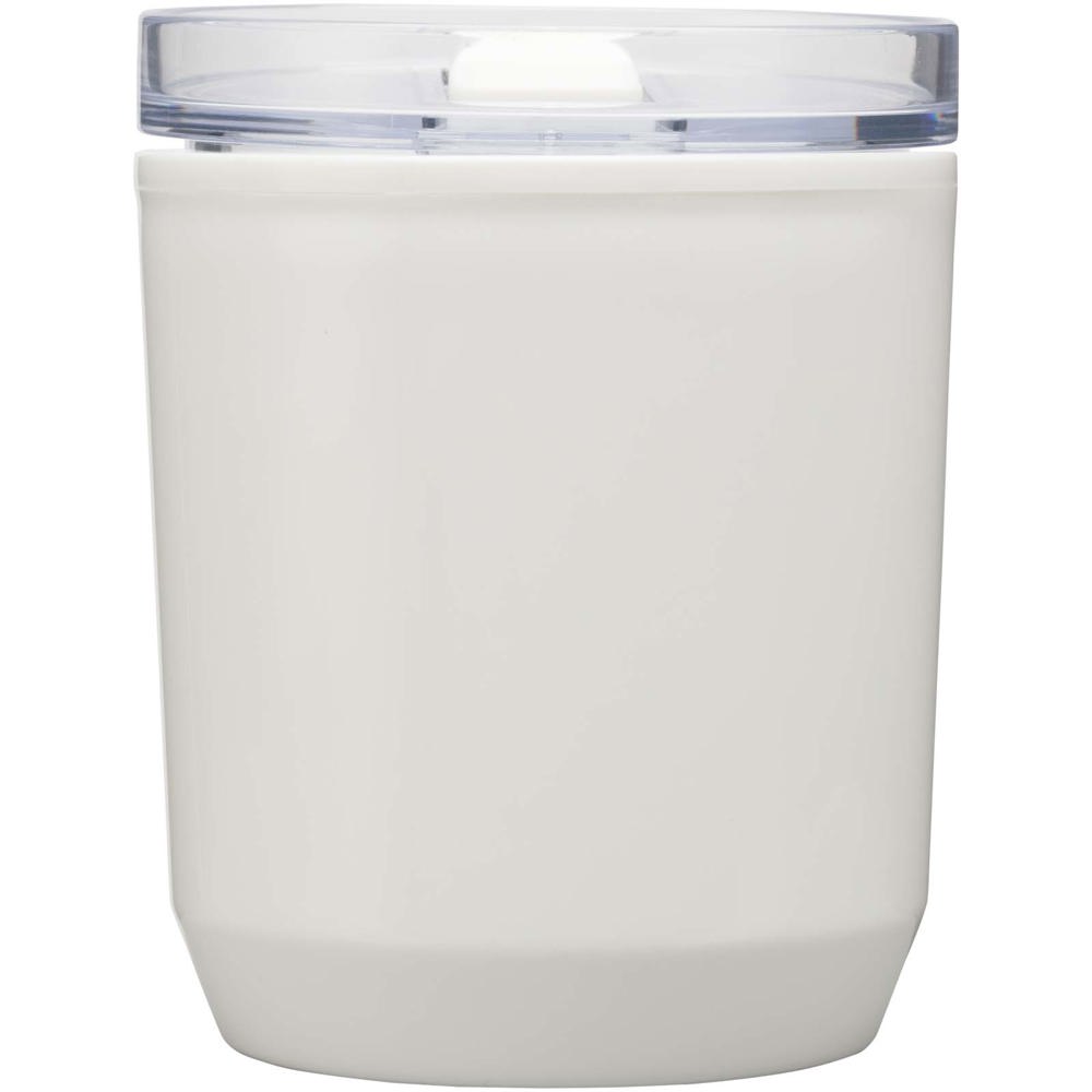 Hudson 180 ml dubbelwandige beker van gerecycled plastic