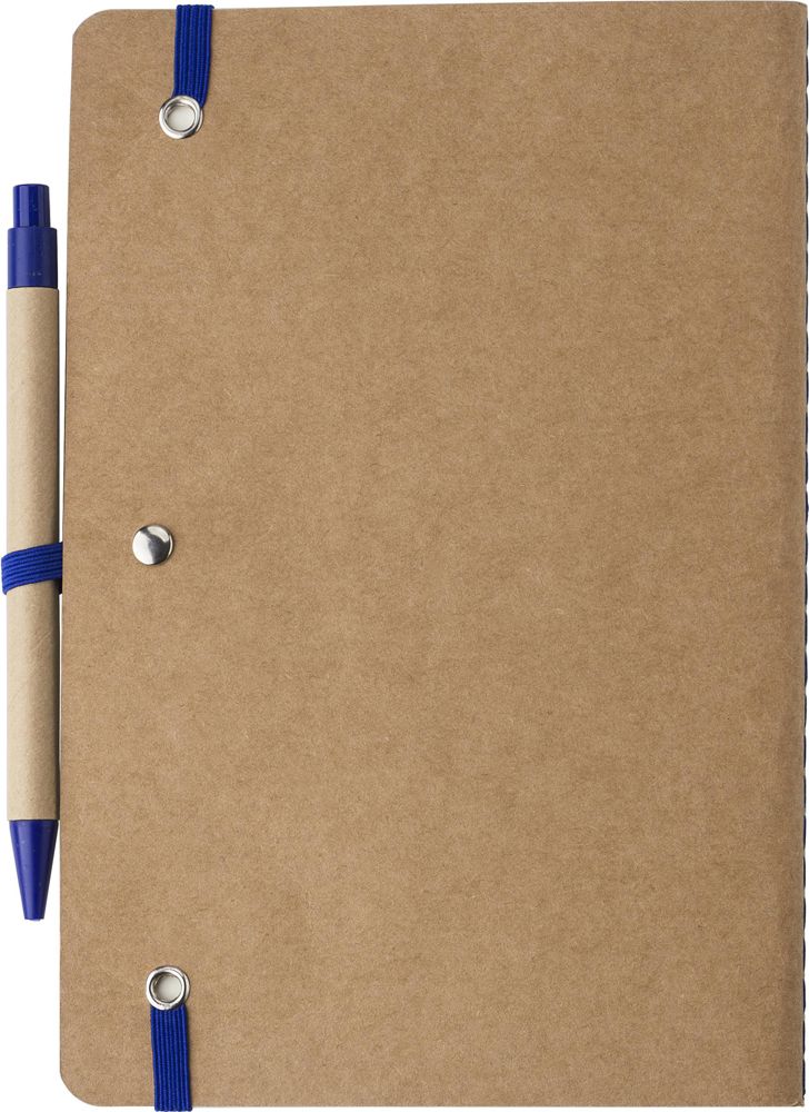 Gerecycled kartonnen notitieboekje (A5) Theodore Original