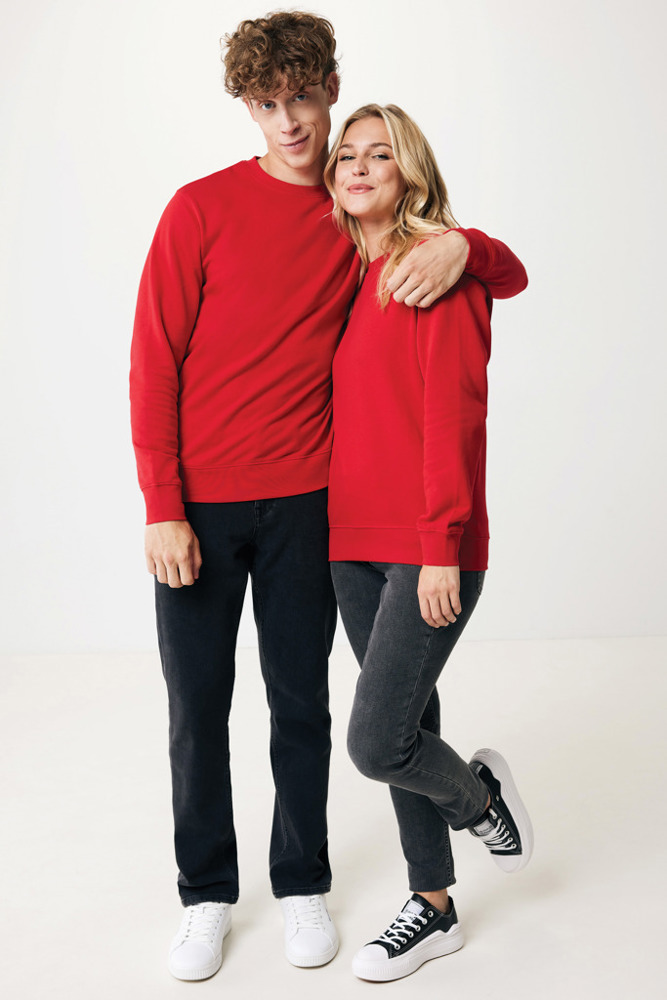 IQONIQ Etosha lichtgewicht gerecycled katoen sweater