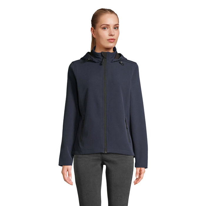 RACE HOODED WOMEN - RACE WOMEN HOODED JACKET - met logo of onbedrukt bestellen - Franse Marine
