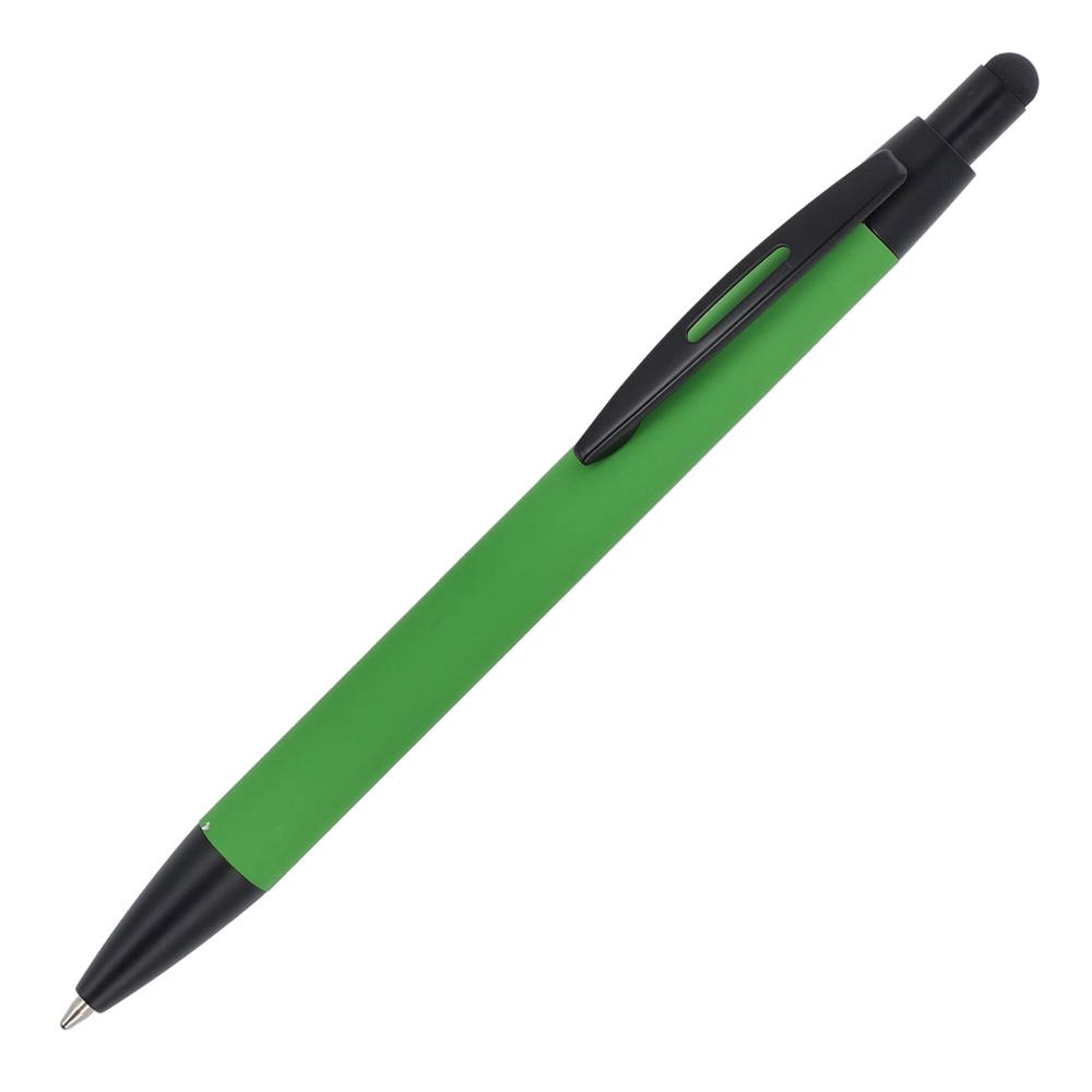 Balpen Alaska soufttouch met stylus R-AL - kopen of bedrukken - licht geel
