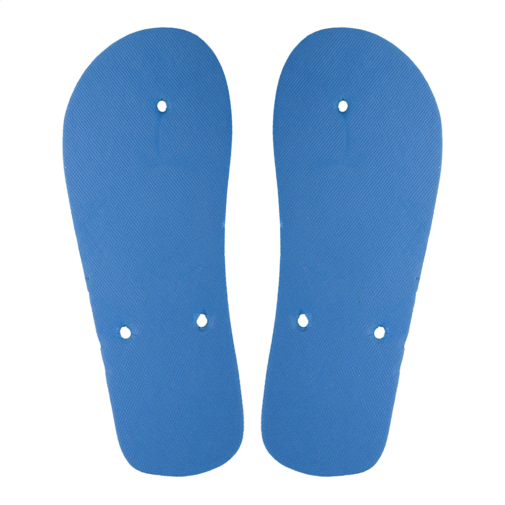 CreaPlaya - custom made strand slippers - kopen of bedrukken - 42-44-blauw (A)