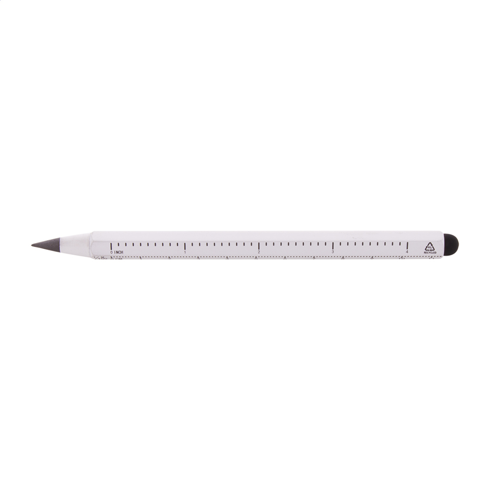 Ruloid - inktloze pen met liniaal - bedrukt of onbedrukt verkrijgbaar