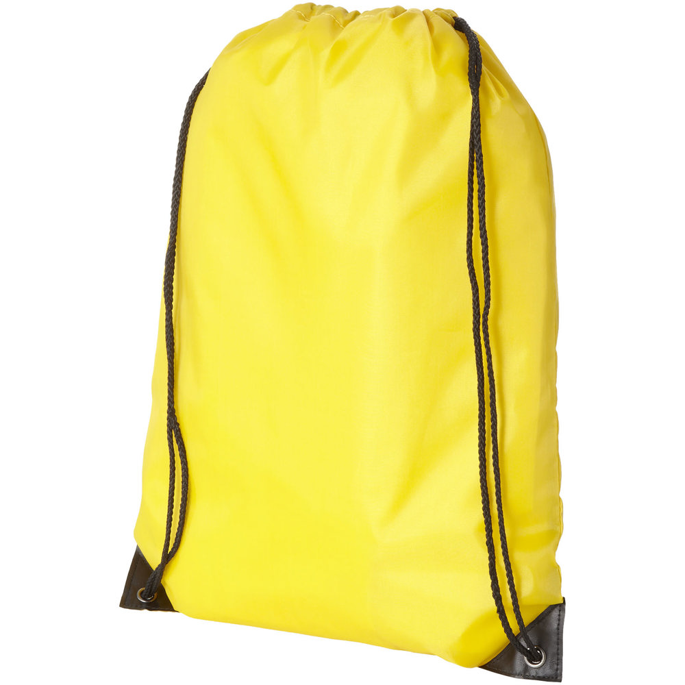 Oriole premium polyester rugzak 5L - met logo of onbedrukt bestellen - geel
