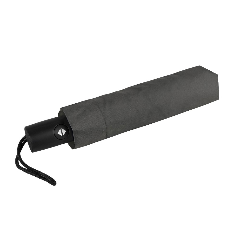 FALCONETTI - Opvouwbaar - Automatisch openen en sluiten - Windproof - 100 cm - met logo of onbedrukt bestellen - Donker grijs (± PMS COOL GRAY 9C)