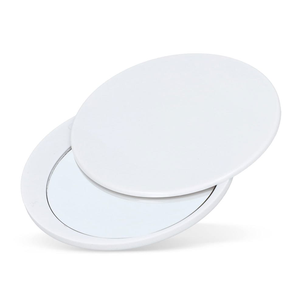 Schuifbare compacte spiegel Poise - Wit