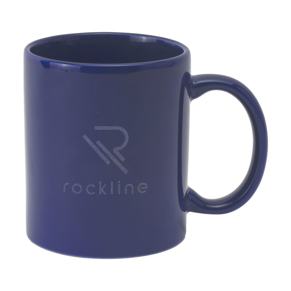 Kitty Mug 350 ml mok - met logo of onbedrukt bestellen - navy/navy