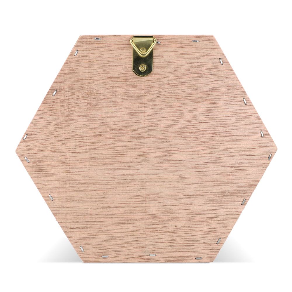 Bijenhuis van FSC-hout zeshoekig