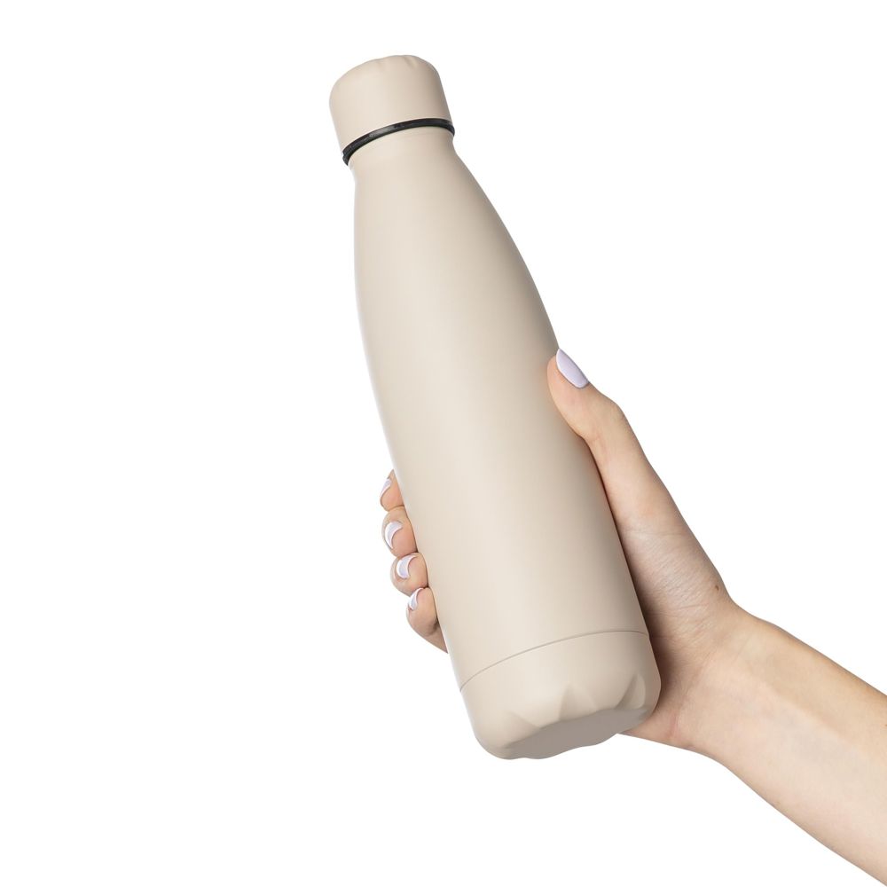 Gerecyclede dubbelwandige drinkfles 500 ml Sunny