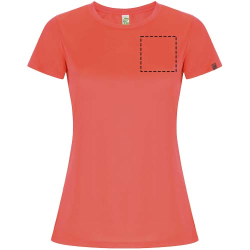 Imola 135 g/m² sportshirt met korte mouwen voor dames