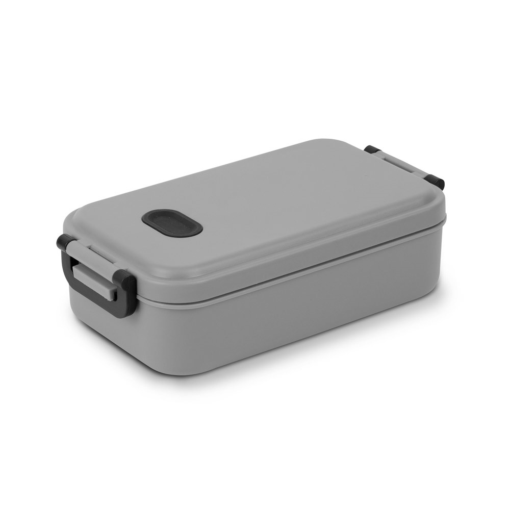 MOCHI. Luchtdichte PP box 900 mL - met logo of onbedrukt bestellen - Grijs