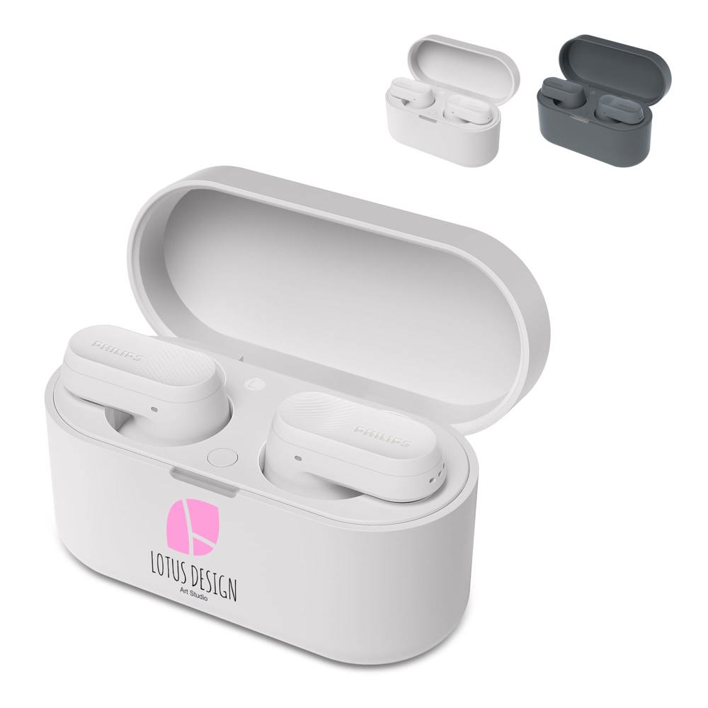 TAT3509| Philips TWS earphones with Noise Canceling Pro met tot 24 uur speeltijd - voor bedrijven en
