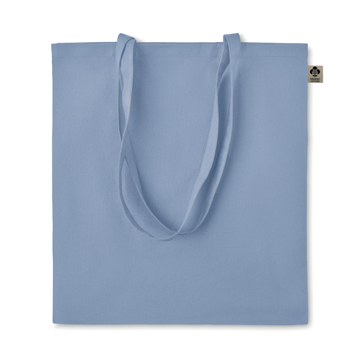 ZIMDE COLOUR - Organisch Katoen Tas - kopen of bedrukken - Babyblauw
