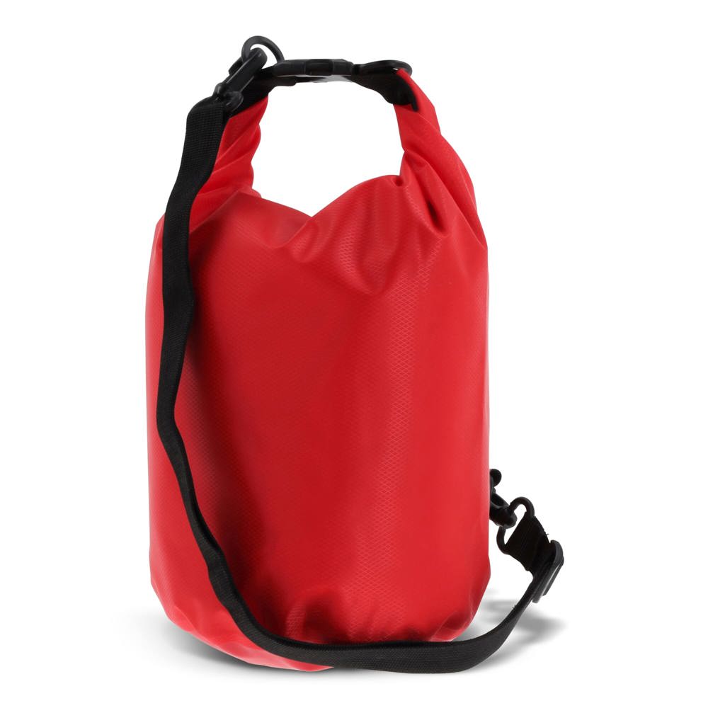 Waterwerende tas 5L IPX6 - voor bedrijven en relatiegeschenken - Rood