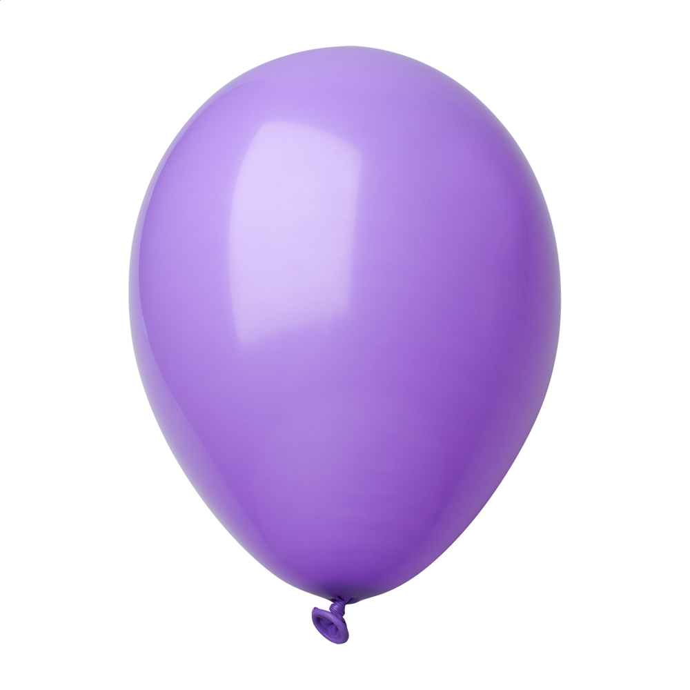 CreaBalloon - ballon, pastel kleuren - met logo of onbedrukt bestellen - Paars