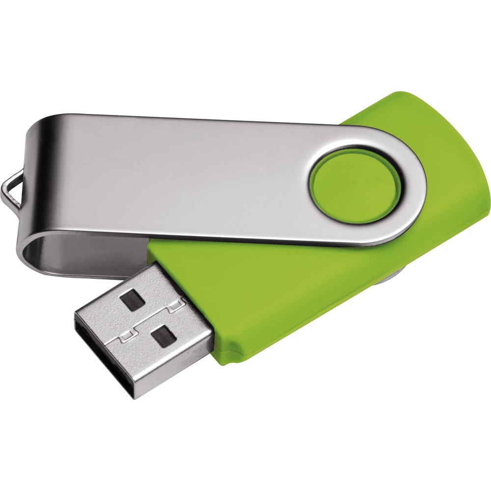 USB-stick8GB - met logo of onbedrukt bestellen - Appelgroen