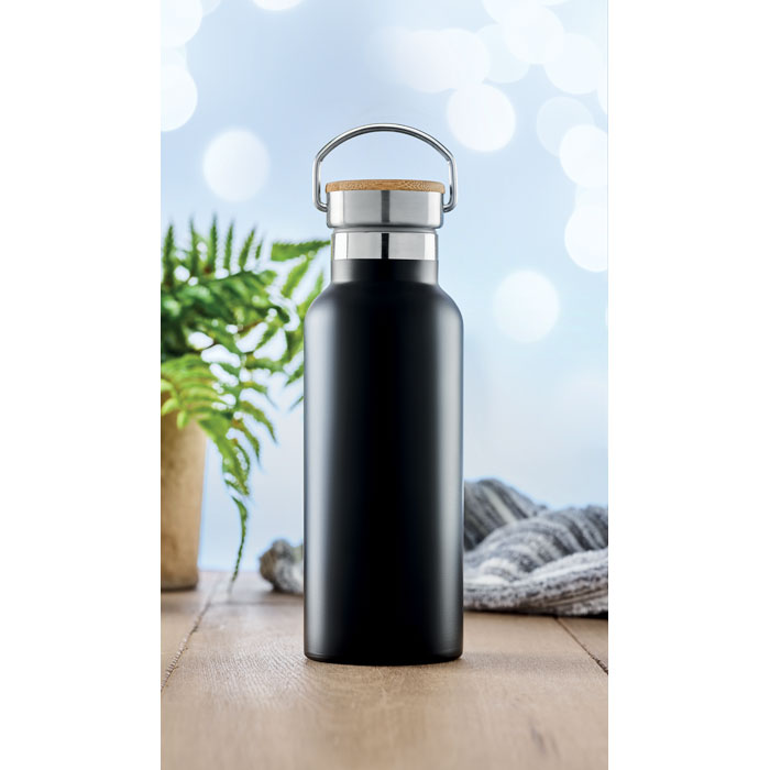 HELSINKI - Dubbelwandige fles 500ml - voor bedrijven en relatiegeschenken