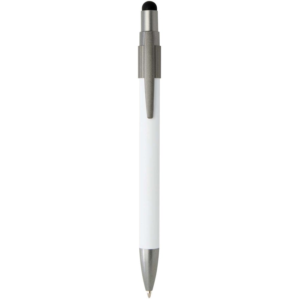 Rill RCS gerecycleerde balpen met stylus en fidget spinner (blauwe inkt) - kopen of bedrukken