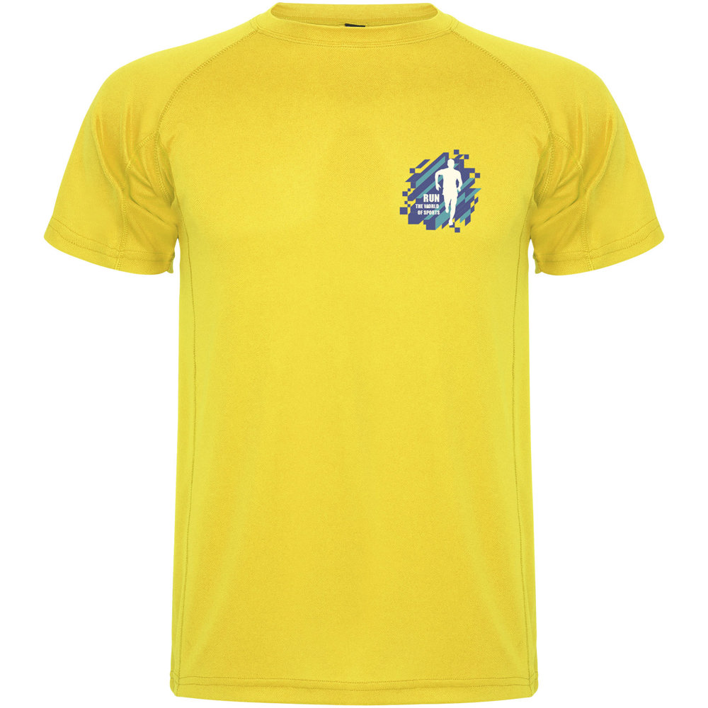 Montecarlo 150 g/m² sportshirt met korte mouwen voor heren