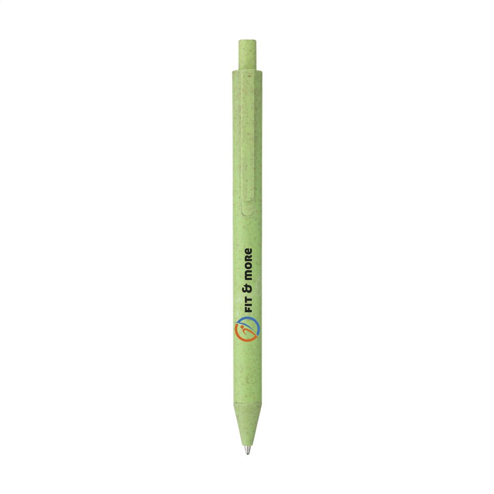 Wheat-Cycled Pen tarwestro pennen - met logo of onbedrukt bestellen
