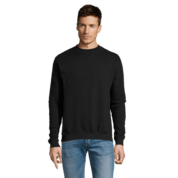 NEW SUPREME - NEW SUPREME sweater 280g - bedrukt of onbedrukt verkrijgbaar - zwart