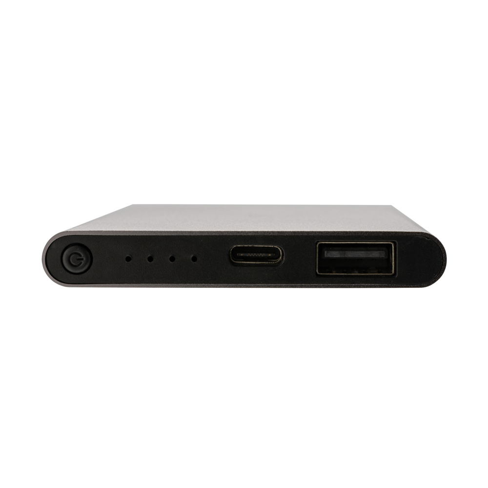 RCS gerecycled plastic/alu 4000 mah powerbank met type C