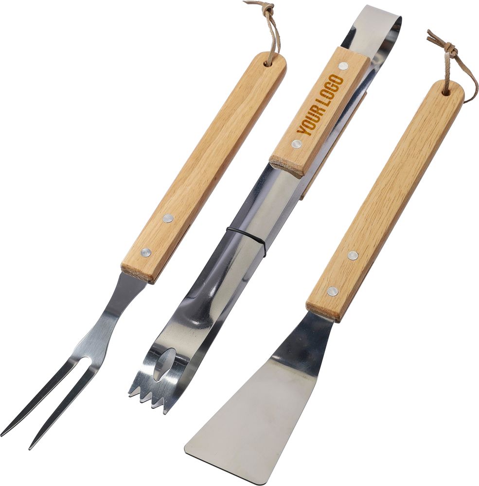 Roestvrijstalen barbecueset Kaitlyn